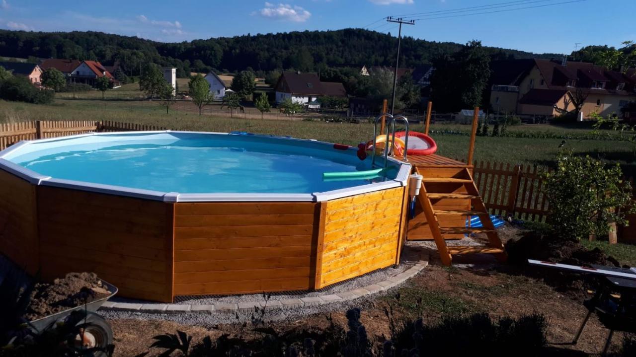 Ferienwohnungen Wastl Fraenkische Schweiz Hiltpoltstein Bagian luar foto