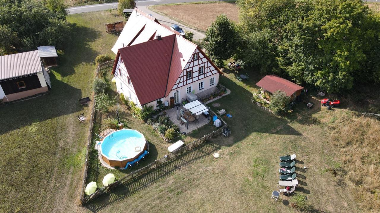 Ferienwohnungen Wastl Fraenkische Schweiz Hiltpoltstein Bagian luar foto